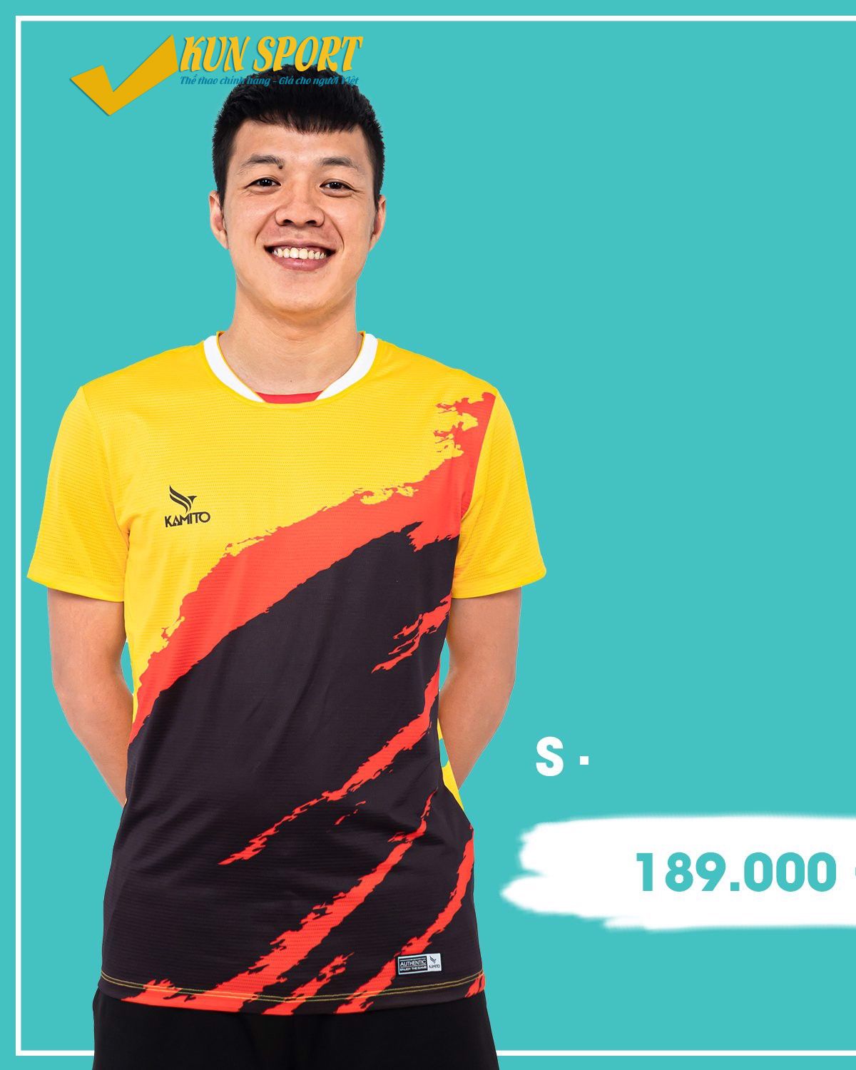 ÁO THỂ THAO T-SHIRT NAM KAMITO