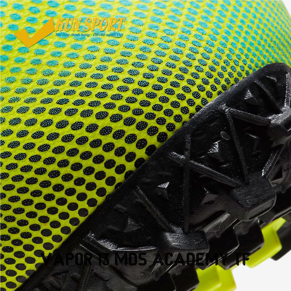 NIKE MERCURIAL VAPOR 13 ACADEMY TF DREAM SPEED 2 - LEMON VENOM/BLACK/AURORA GREEN - CJ1306-703