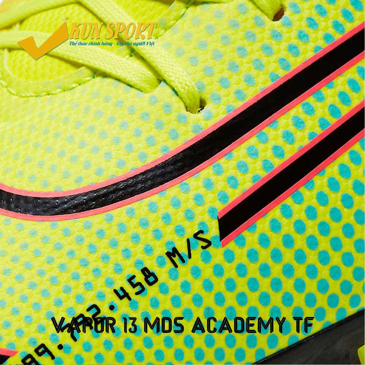 NIKE MERCURIAL VAPOR 13 ACADEMY TF DREAM SPEED 2 - LEMON VENOM/BLACK/AURORA GREEN - CJ1306-703