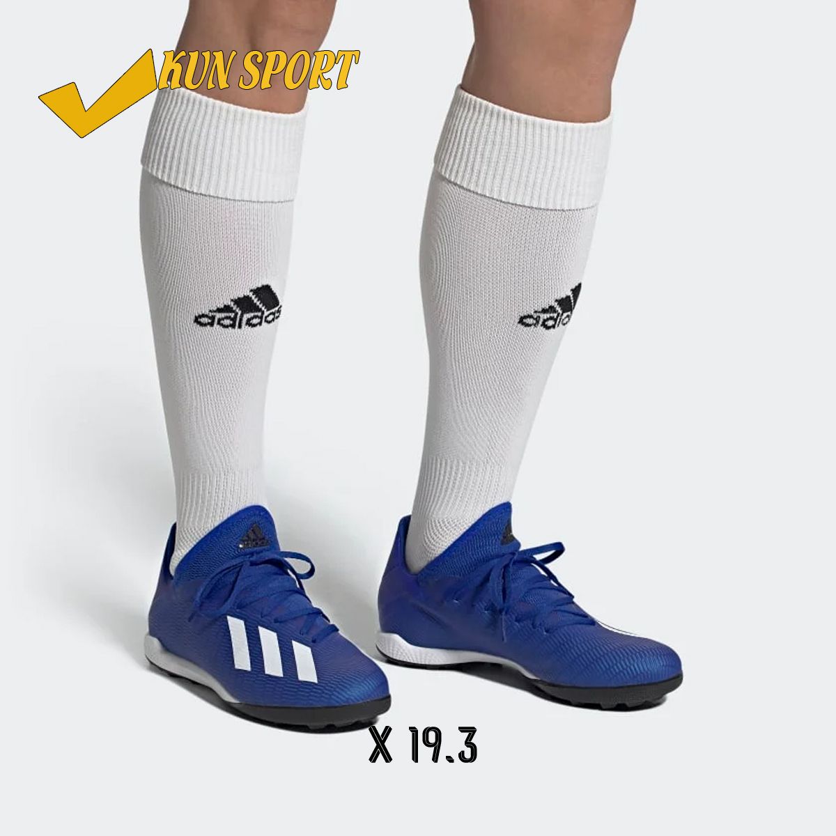 ADIDAS X 19.3 TF MUTATOR - ROYAL BLUE/FOOTWEAR WHITE/CORE BLACK