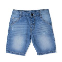 Quần Jeans bé trai ngắn B017003 (2T, Xanh jean)