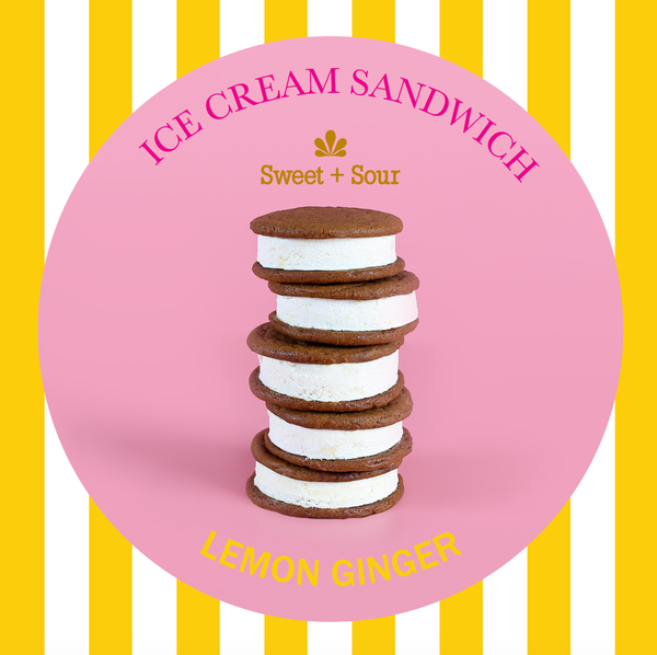 Ice cream sandwich_ Lemon Ginger Sweet + Sour