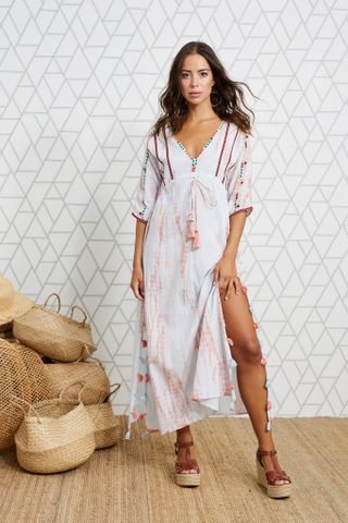  Maxi Thêu Cotton Cao Cấp Luna Llena 