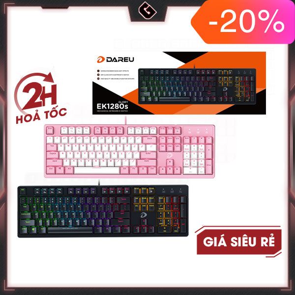 Bàn Phím Cơ Gaming Dareu EK1280S