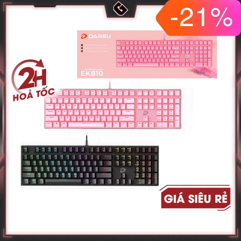 Bàn Phím Cơ Gaming Dareu EK810 Full Size