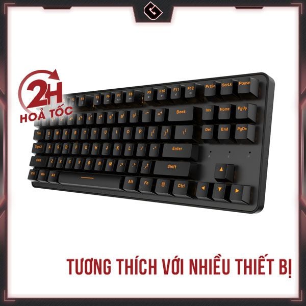 Bàn Phím Cơ Gaming Không Dây Dareu EK807G