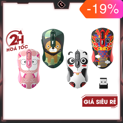Chuột Không Dây DAREU LM115G Multi-Color