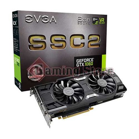 EVGA Geforce GTX 1060 SSC2 Gaming 6GB GDDR5