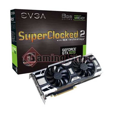 EVGA Geforce GTX 1070 SC2 Gaming 8GB GDDR5