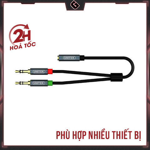 Jack Chuyển Tai Nghe 3.5mm Unitek