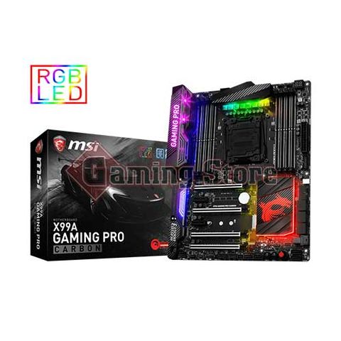 MSI X99A GAMING PRO CARBON