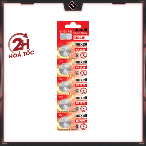 Pin CMOS Maxell CR2025 Lithium 3v