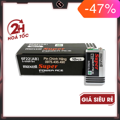 Pin Maxell 9V / 6F22