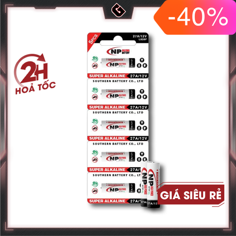 Pin National Power Alkaline A27 (L828F/1Bx5)