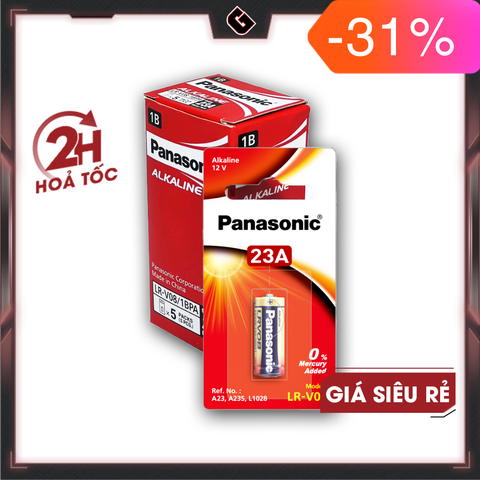 Pin Panasonic Alkaline chuyên dụng 23A (LR-V08 /1BPA / A23)