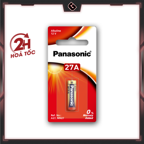 Pin Panasonic Alkaline chuyên dụng 27A (LRV27A/1BPA / A27)
