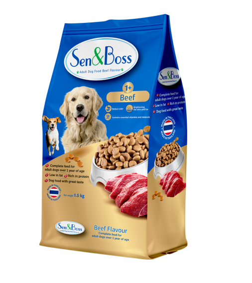 Thức ăn khô dinh dưỡng hoàn chỉnh cho chó nhãn hiệu Sen&Boss 1.5kg     (Giá liên hệ)