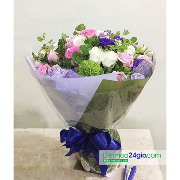 Kết quả hình ảnh cho giá» hoa sinh nháºt Äiá»n hoa 24h