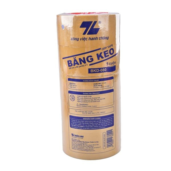Băng keo đục Thiên Long BKD-080