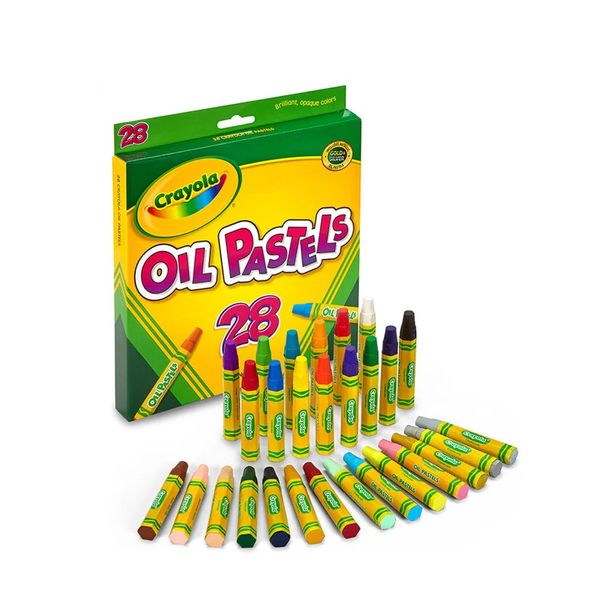 Bộ 28 bút sáp dầu Crayola Hexagonal Shape Oil Pastel