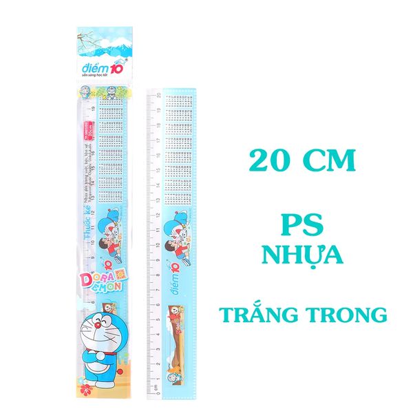 Thước thẳng Điểm 10 Doraemon SR-011/DO
