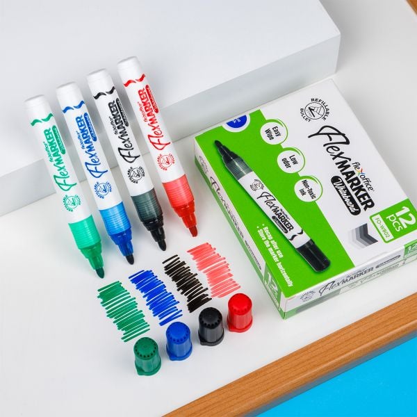 Bút lông bảng Thiên Long Flexoffice FO-WB02/XK - Whiteboard Marker