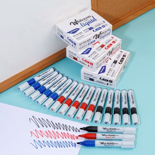 Bút lông bảng - Whiteboard Marker Liquid Thiên Long WB-022 - Không Xylene