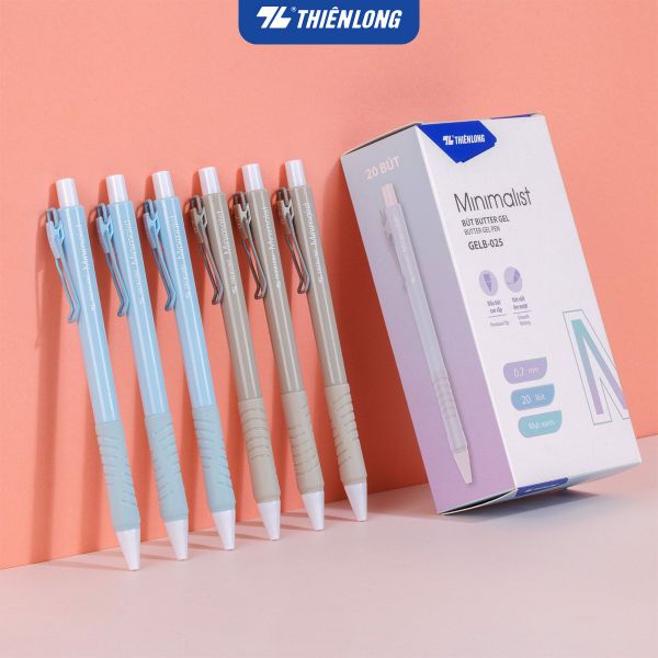 Bút gel B - Minimalist Butter Gel Thiên Long GELB-025