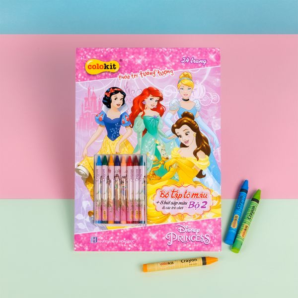 Tập tô màu Colokit Disney Princess CB-C020/PR