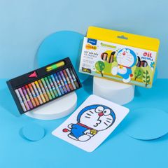 Sáp dầu 18 màu Colokit Doraemon OP-C08/DO