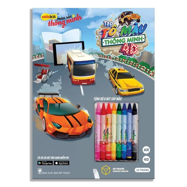 Bộ tập tô màu thông minh 4D Colokit CB-C023/4D