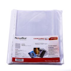 Bìa lỗ không viền A4 Flexoffice FO - CS02