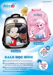 Quà Tặng Ba lô học sinh Điểm 10 Disney
