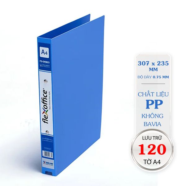 Bìa nhẫn 2-ORing 25 Flexoffice FO-ORB01