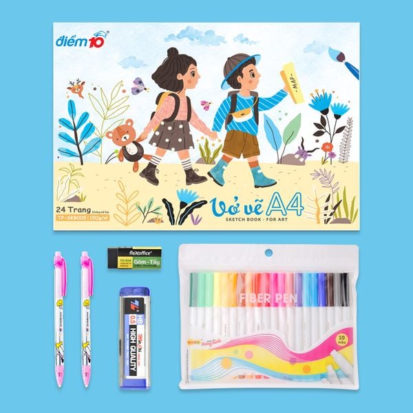 Bộ Fiber Pen Colokit Sáng Tạo 2