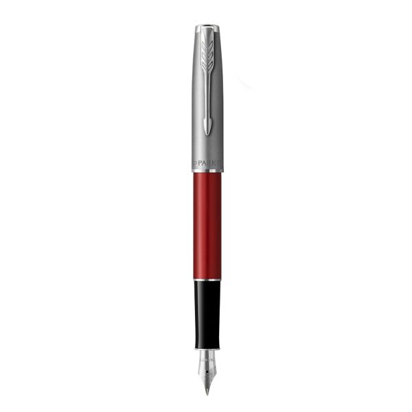 Bút máy cao cấp Parker SON SB Metal Red CT TB-2146853 - Thép không gỉ