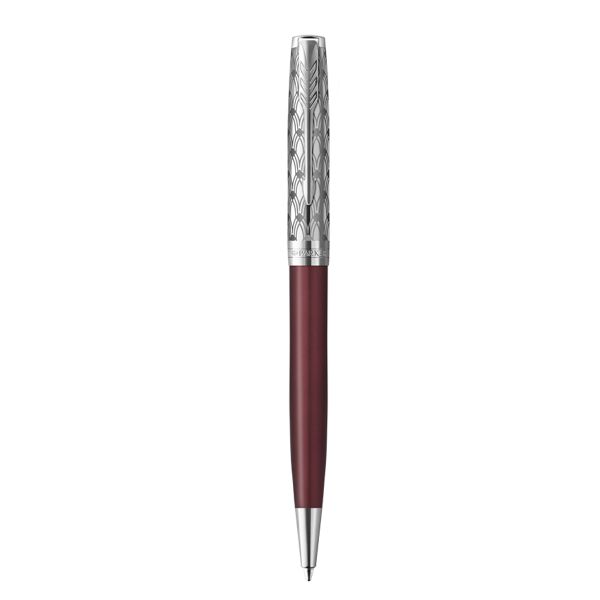 Bút bi cao cấp Parker SON X-Metal Red CT GB-2119783 - Thép không gỉ