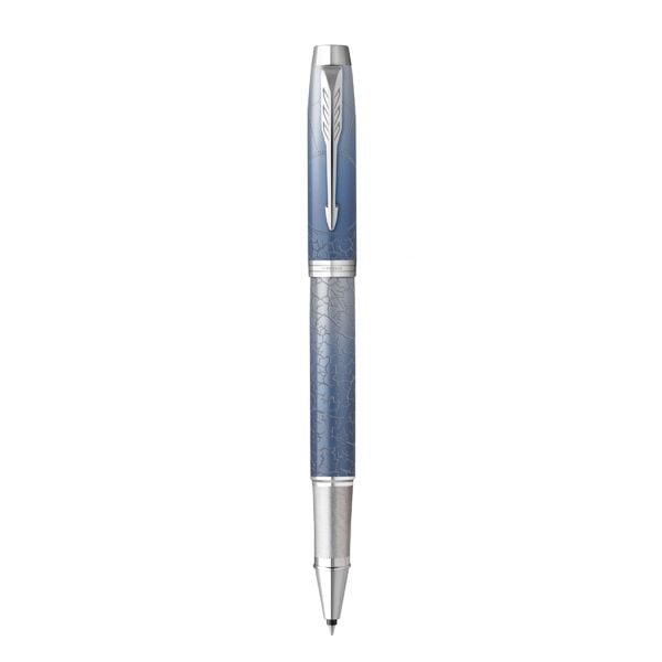 Bút lông bi Parker IM Special Edition Polar Grey - Thép không gỉ - Ngòi 0.7mm - 2153007Z