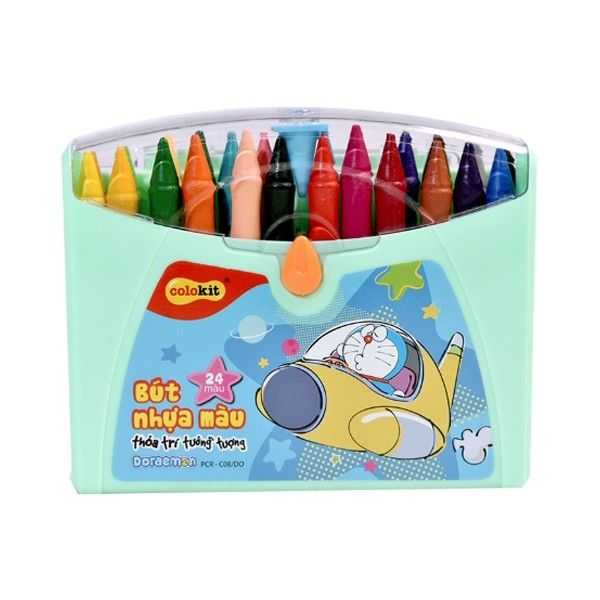 Bút nhựa màu PCR-C08/DO 24 màu