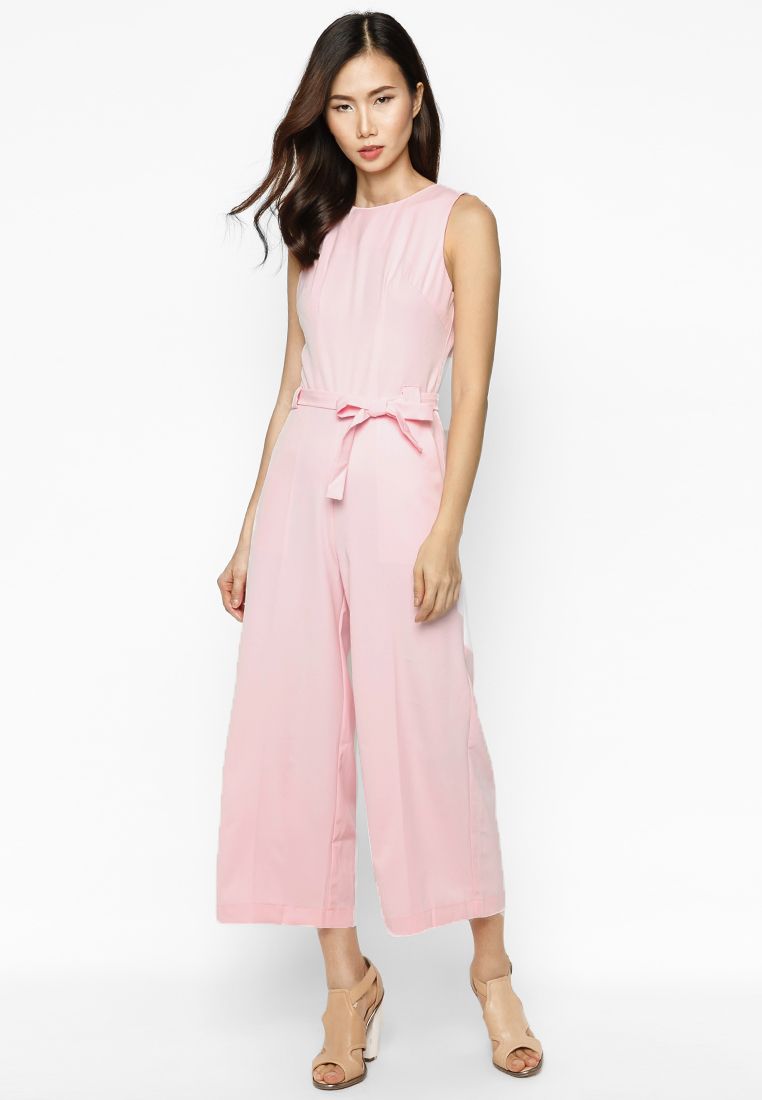 Jumpsuit Eo Thắt Nơ 3990