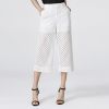 Quần Ống Rộng Culottes Đục Lỗ 4721