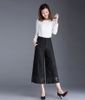 Quần Culottes Phối Ren Hoa 4913