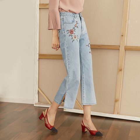  Quần Culottes Jean Hoa 5020 