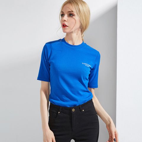  Áo Thun T-Shirt Thêu Chữ 5230 