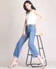 Quần Ống Rộng Culottes Jean Mềm Lưng Cao 5278