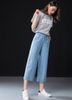 Quần Ống Rộng Culottes Jean Mềm 5282