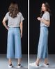 Quần Ống Rộng Culottes Jean Mềm 5282