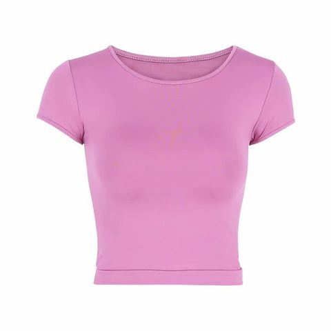  Áo T-Shirt Crop-Top Trơn Ôm Body 5407 