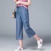 Quần Ống Rộng Culottes Jean Mềm 5449