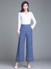 Quần Ống Rộng Culottes Jean Mềm Lưng Cao 5551